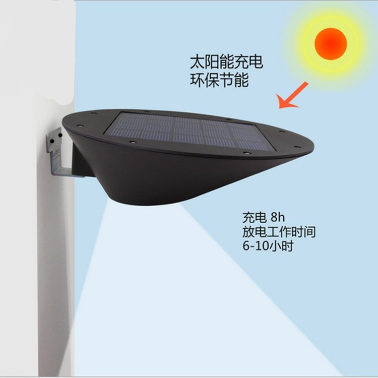 太陽能戶外燈小路燈陽臺別墅7LED燈光控人體感應智能控製工廠,批發,進口,代購