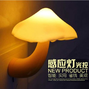 LED光控感應小夜燈 蘑菇感應壁燈 酒吧 夜店 KTV 酒店 裝飾壁燈工廠,批發,進口,代購