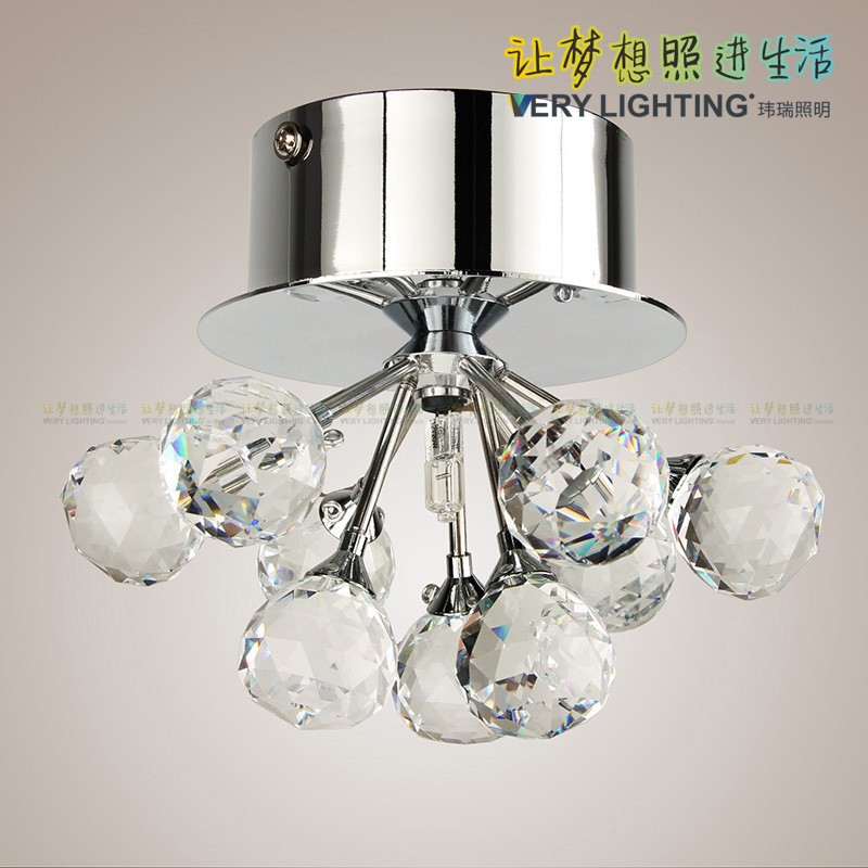 K9 Crystal Flush Mount in Floral Shape Mini Style LED 吸頂燈批發・進口・工廠・代買・代購