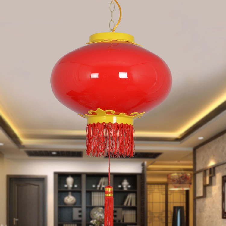 中式喜慶PVC吊燈 個性紅燈籠吊燈 傢居過道茶樓吊燈 一件代發批發・進口・工廠・代買・代購