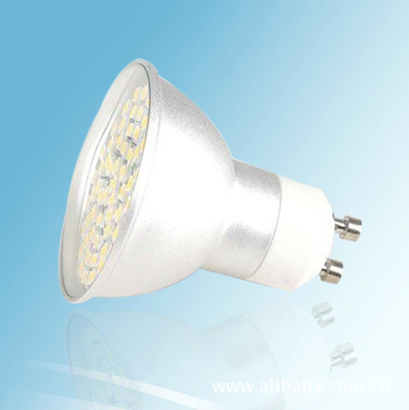 廠傢直銷特價GU10,60SMD,LED貼片鋁杯加玻璃蓋工廠,批發,進口,代購