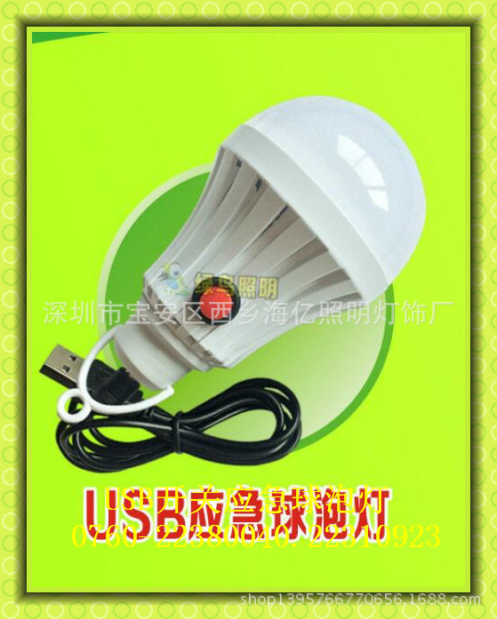 綠鳥照明36V應急球泡燈帶按鈕開關USB線插口重慶市梁平縣工廠,批發,進口,代購