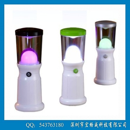 創意禮品LED燈/新奇特戶外小夜燈/USB充電浪漫變色雙色節能燈2W工廠,批發,進口,代購