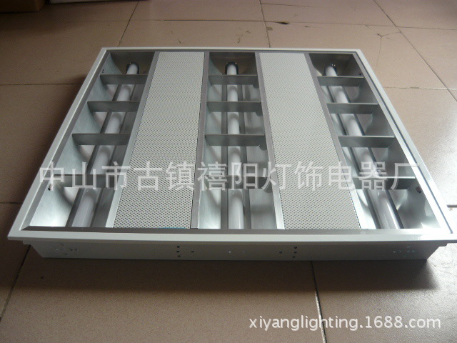 禧陽 T5LED3X8W格柵燈600x600格柵燈盤廠傢直銷批發工程辦公用批發・進口・工廠・代買・代購