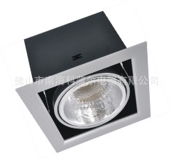 廠傢供應/LED格柵燈具/ LED格柵燈/吊線格柵燈/格柵燈具/1*7W led批發・進口・工廠・代買・代購