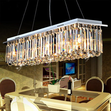 現代LED調光現代簡約水晶吊燈創意客廳水晶燈臥室燈餐廳燈具燈飾工廠,批發,進口,代購