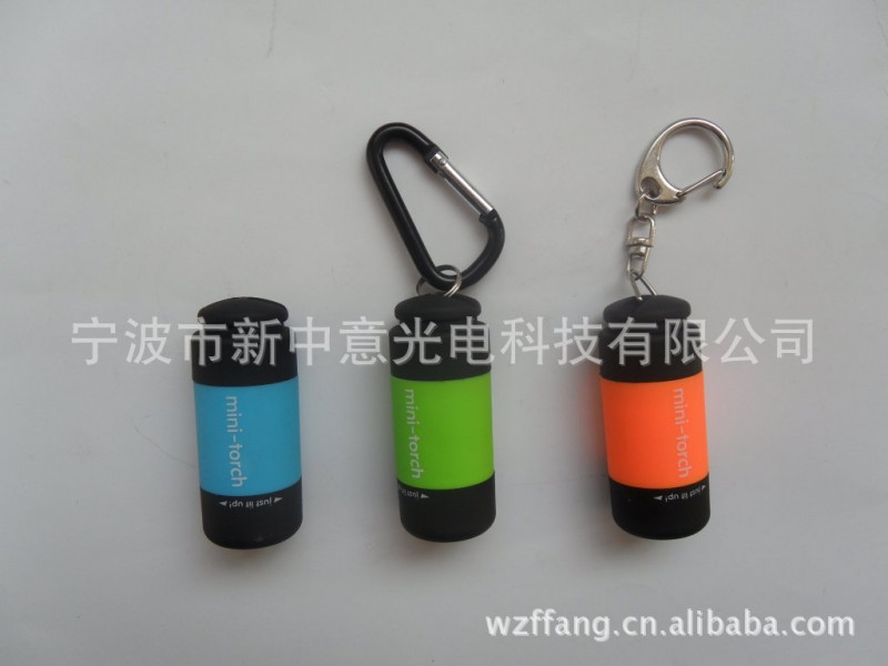 廠傢供應迷你USB充電手電筒塑料電筒禮品手電筒工廠,批發,進口,代購