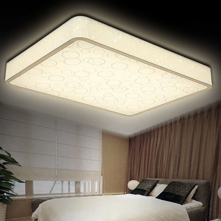 LED客廳燈具長方形吸頂燈現代簡約大氣創意方形吸頂燈臥室燈 批發工廠,批發,進口,代購