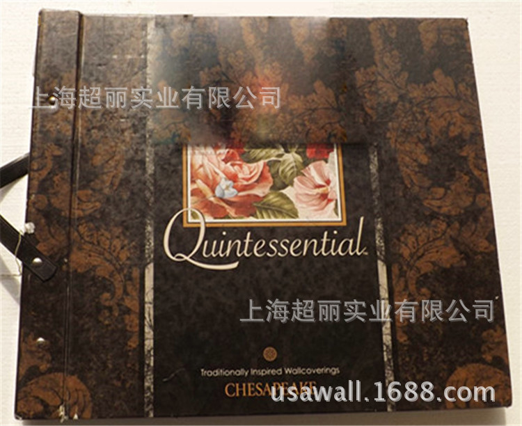 佈魯斯特墻紙 chesapeake壁紙 美麗花語 Quintessential QT19323工廠,批發,進口,代購