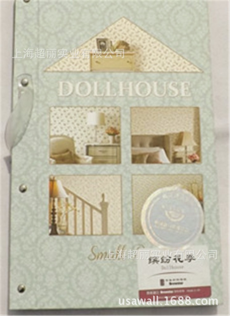 佈魯斯特 美國進口墻紙 壁紙 繽紛花季 Dollhouse 487-68864工廠,批發,進口,代購