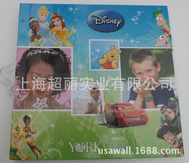 美國約克正品YORK 壁紙迪士尼Disney 兒童房 卡通 長堤墻紙工廠,批發,進口,代購