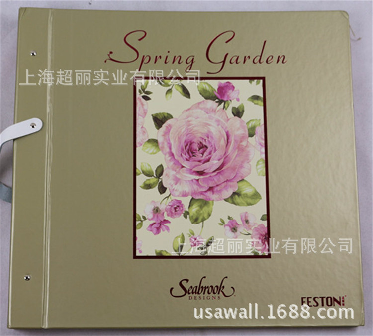 格萊美墻紙 范斯頓壁紙 seabrook 百花園 Spring garden GN81210工廠,批發,進口,代購