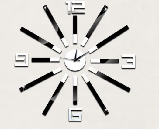 新款靜音掛鐘DIY個性時鐘表鏡麵墻貼 亞克力掛鐘墻貼裝飾zbr5021批發・進口・工廠・代買・代購