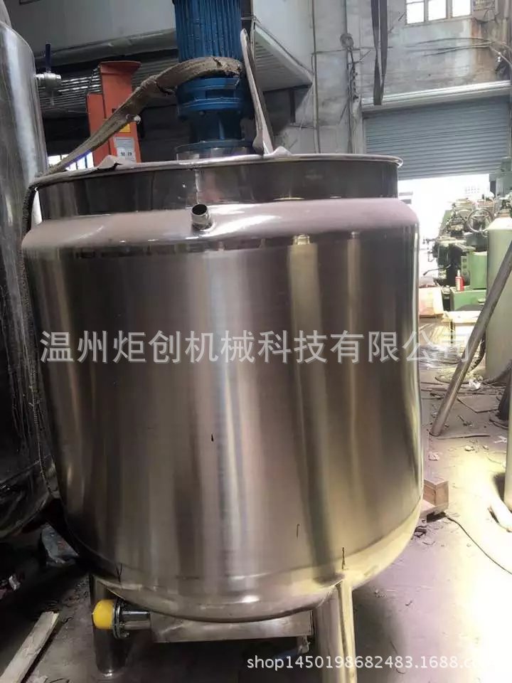 反應釜 電加熱小型500L 1000L攪拌發酵機械設備高壓不銹鋼工廠,批發,進口,代購