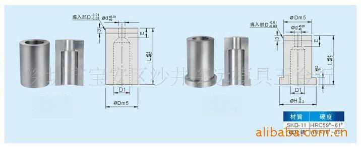 供應模具標準件母模襯套工廠,批發,進口,代購