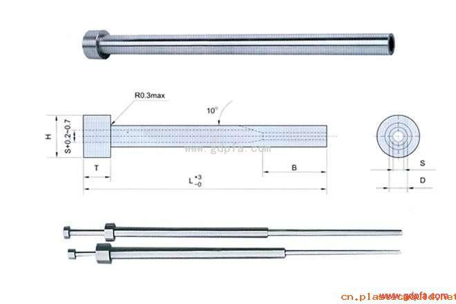 生產提供高精密司筒頂針/SKD61司筒進口料/skd-61國產司笥/價低工廠,批發,進口,代購