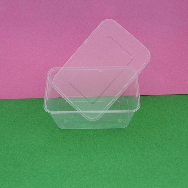 廠傢定製註塑製品 方形透明食品打包盒 一次性塑料盒 優質大容量批發・進口・工廠・代買・代購