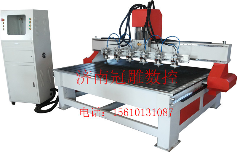 木工雕刻機 多頭獨立雕花 數控打孔 雕花、開料、開料、雕刻浮雕工廠,批發,進口,代購