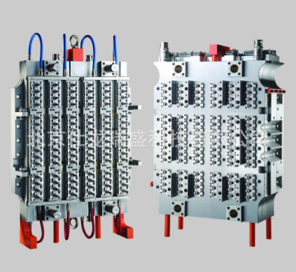 廠傢供應 全自動針閥式氣封PET管胚模具 1出48 1出72針閥模具工廠,批發,進口,代購