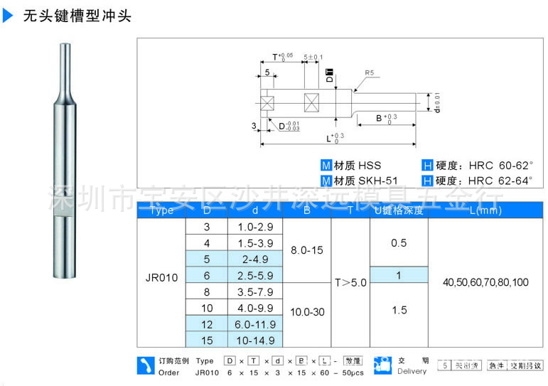 SKD11.51無頭健槽沖頭工廠,批發,進口,代購