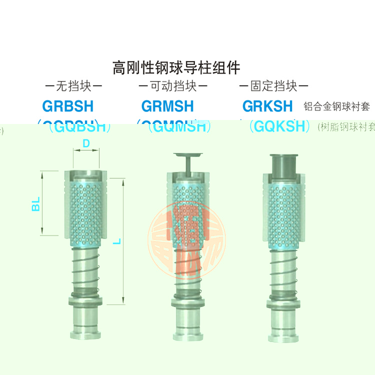 米思米規格高性能鋼球滾珠導柱組件TRP系列工廠,批發,進口,代購