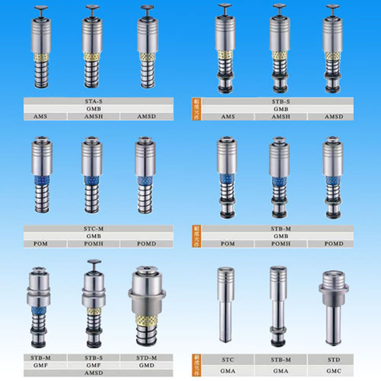 模具標準件導柱導套現貨 外導柱組件 訂製沖針沖頭工廠,批發,進口,代購