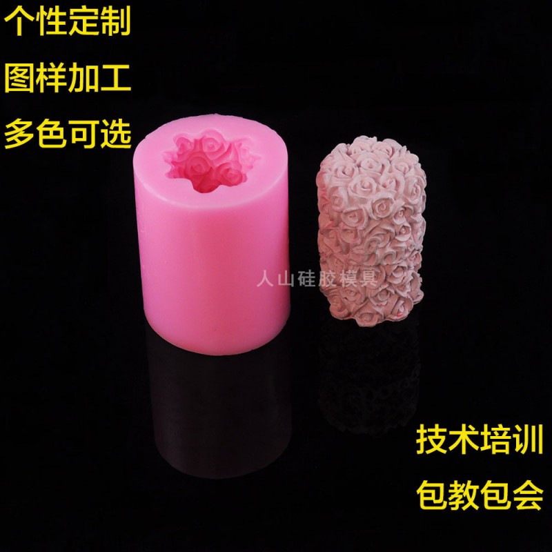 99朵玫瑰花肥皂香皂魔皂個性定製矽膠模具 DIY手工製作花朵造模工廠,批發,進口,代購