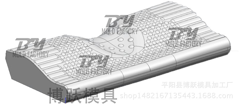 博躍模具乳膠按摩枕頭模具 泰國乳膠金屬鋁製模具LatexMold批發・進口・工廠・代買・代購