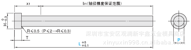 供應射梢頂針直推桿EPN工廠,批發,進口,代購