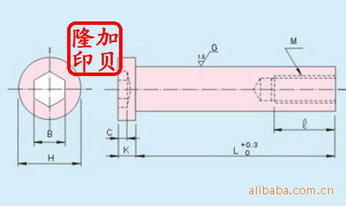 螺牙拉桿SKH51直式方形梢 SUJ2射出導引銷A工廠,批發,進口,代購