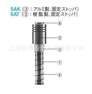 日本三協導柱 SAK SAT SANKYO OILLESS GUIDE POST 滾珠導柱工廠,批發,進口,代購