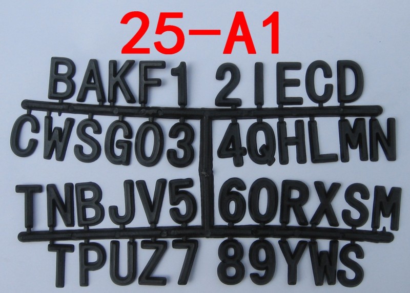 25-A1 鑄造模具木模用數字字母字碼 字標 字號字模 字頭工廠,批發,進口,代購