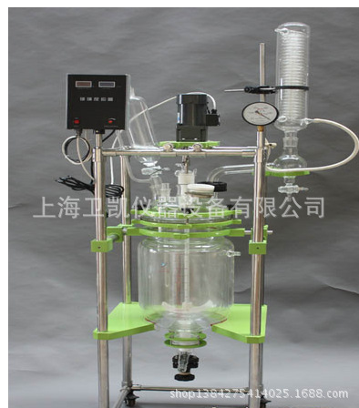 三層玻璃反應釜10L工廠,批發,進口,代購