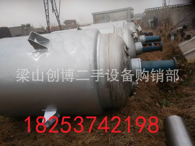 出售二手不銹鋼反應釜2噸 3噸 5噸不銹鋼反應釜反應釜價格工廠,批發,進口,代購