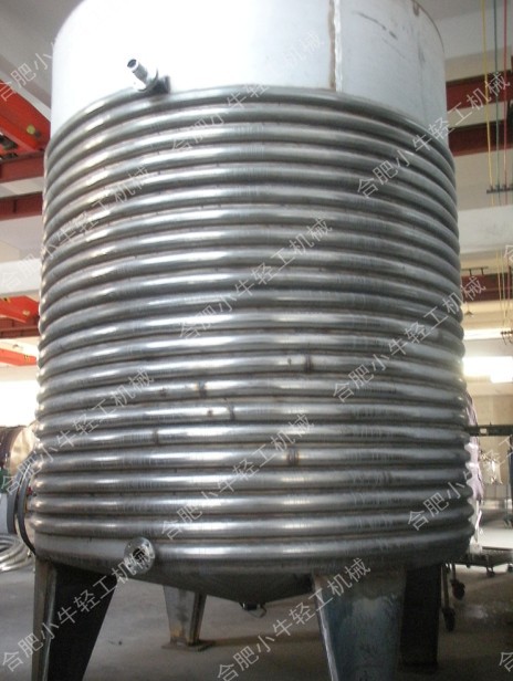 3000L蒸汽反應釜 外盤管蒸汽加熱油漆塗料反應釜 反應罐工廠,批發,進口,代購