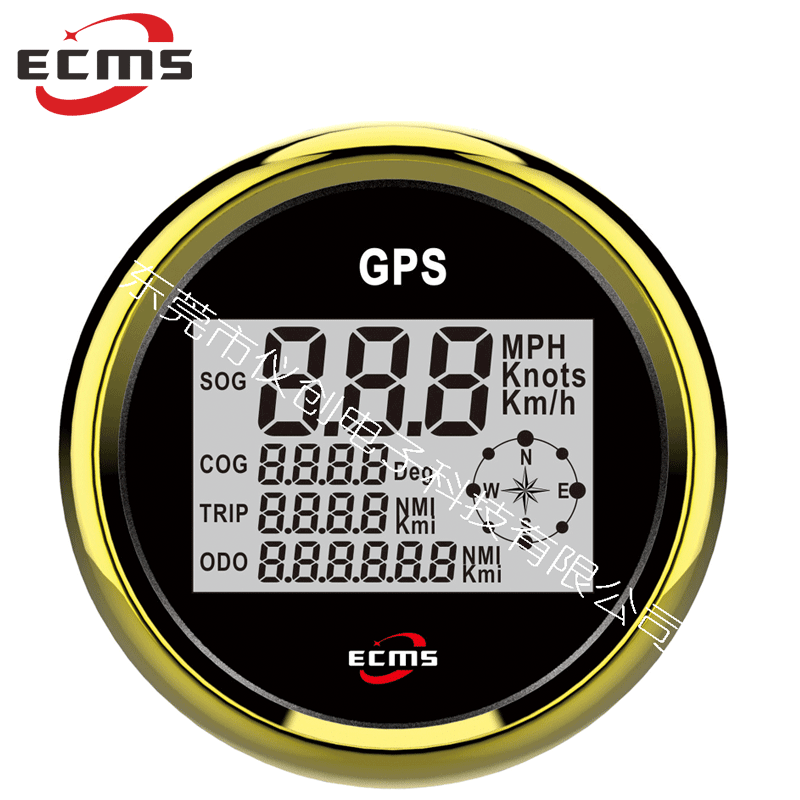 廠傢供應船用機器機表 船用數顯GPS速度表工廠,批發,進口,代購