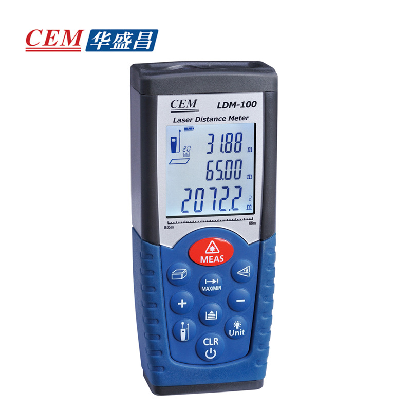 CEM華盛昌電子尺測量工具手持激光紅外線測距機65米LDM-100工廠,批發,進口,代購