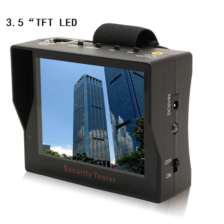 3.5“TFT LED音頻視訊安全測試機測試顯示器的便攜式攝影機工廠,批發,進口,代購