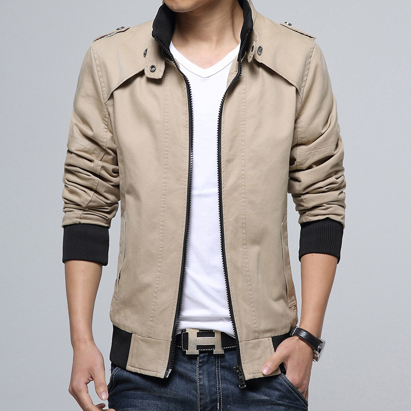 2015春裝新品男士夾克 韓版修身棒球夾克青少年百搭修身外套上衣工廠,批發,進口,代購