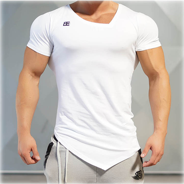 肌肉博士健身兄弟男士運動T恤夏季薄款修身運動短袖熱賣一件代發工廠,批發,進口,代購