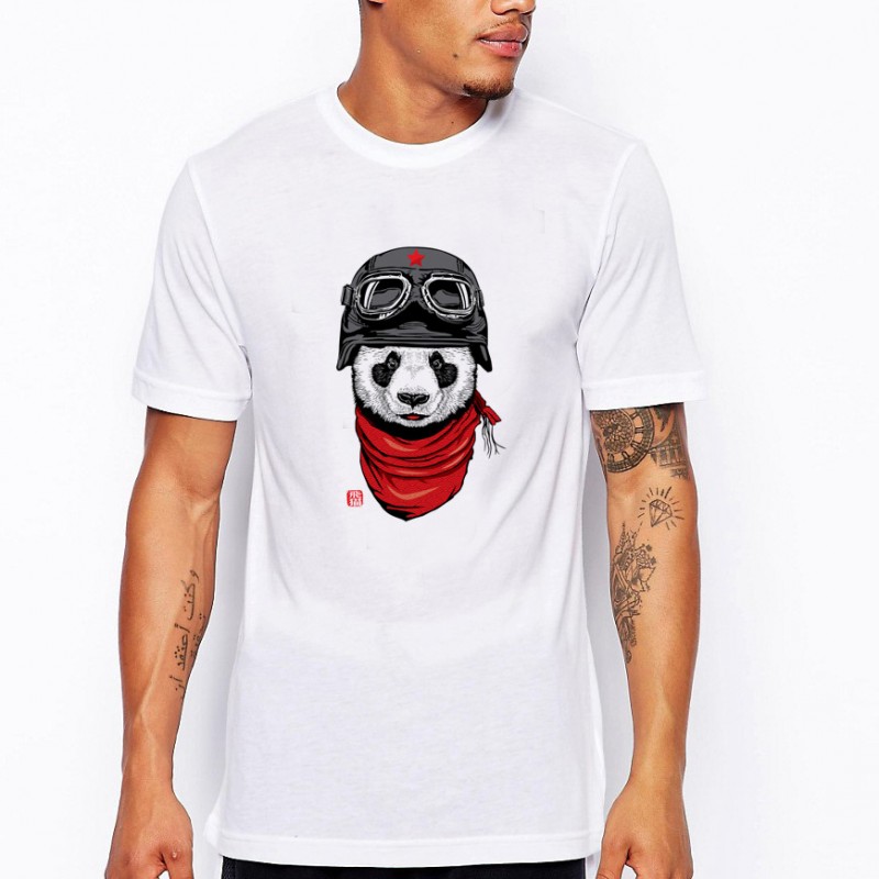2016男裝時尚短袖可愛的熊貓印花t恤原宿男士T恤速賣通爆款工廠,批發,進口,代購
