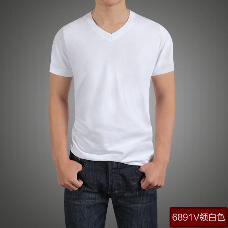 2016男裝AF純白色短袖t恤潮牌t恤運動休閒健身大碼男裝一件代發工廠,批發,進口,代購