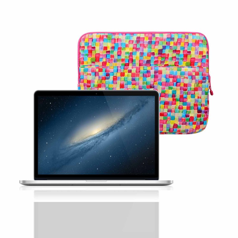 PU MacBook PRO/AIR/RETINA 13寸 彩繪方塊 電腦包 內膽包批發・進口・工廠・代買・代購