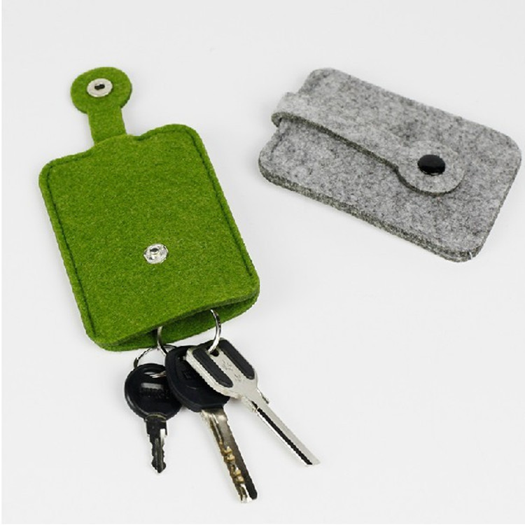 廠傢直銷 創意羊毛氈汽車鑰匙包 鑰匙扣 可按需求加工定製熱銷中批發・進口・工廠・代買・代購