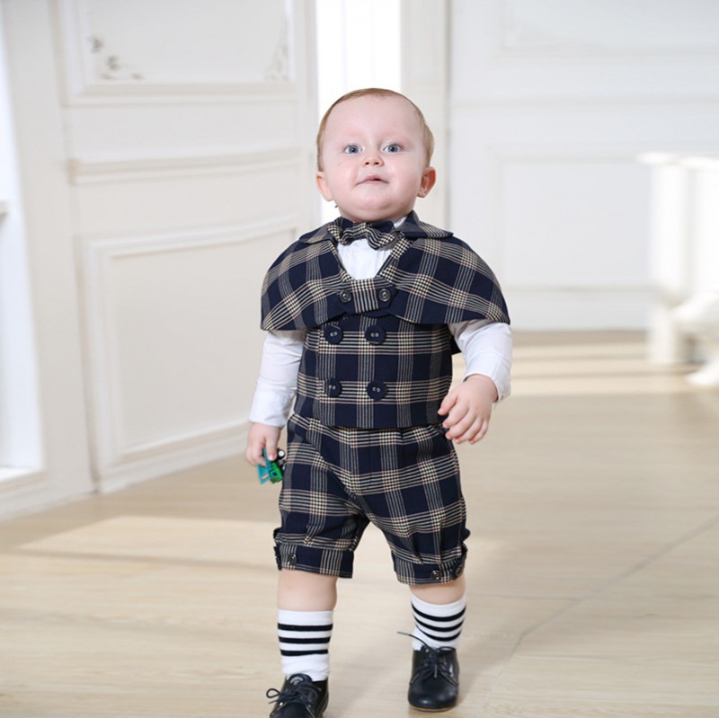 廠傢直銷周歲派對拍照服裝 韓版兒童禮服 嬰兒男寶寶西裝花童禮服批發・進口・工廠・代買・代購