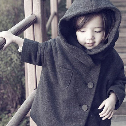 供應 外貿童裝 16冬季兒童大衣 羊絨呢子外套 連帽韓國厚外衣上衣工廠,批發,進口,代購