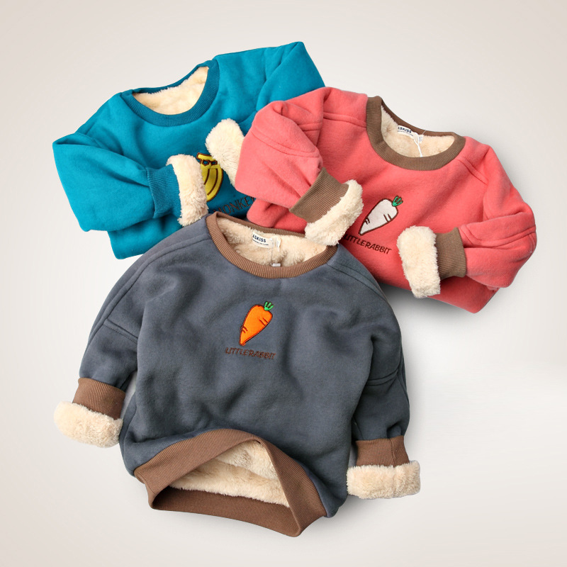 男童女童套頭衛衣T恤加絨2016秋裝春秋新款兒童外套寶寶童裝工廠,批發,進口,代購