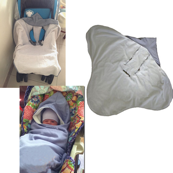 嬰兒推車專用保暖抱毯 空縫設計安全帶直接穿過 絨佈 魔鬼魚毯子工廠,批發,進口,代購