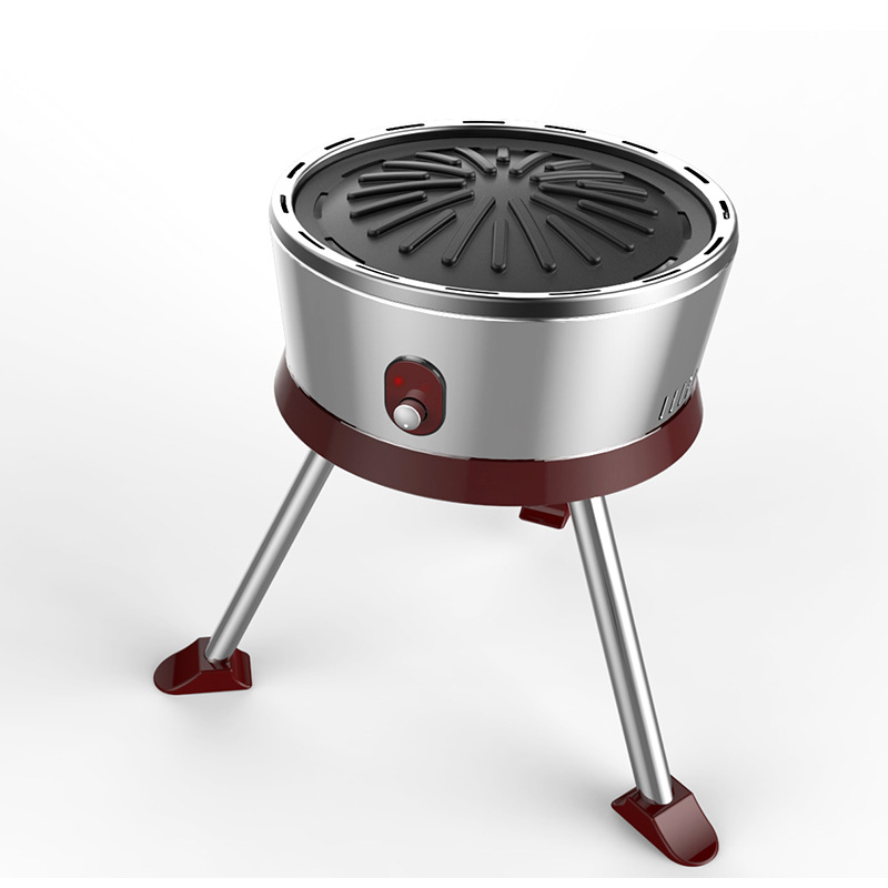 新款電燒烤爐韓式傢用無煙烤肉機烤串電烤盤碳燒烤爐戶外便攜大號批發・進口・工廠・代買・代購