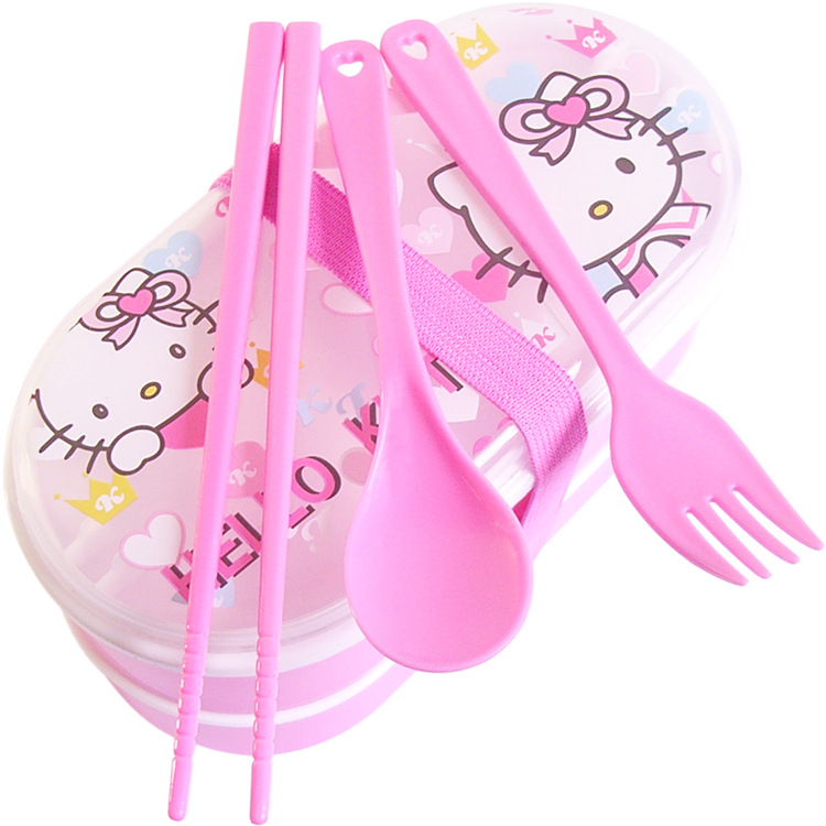 批發 Hello Kitty 凱蒂貓 兒童飯盒 套裝 /0901工廠,批發,進口,代購